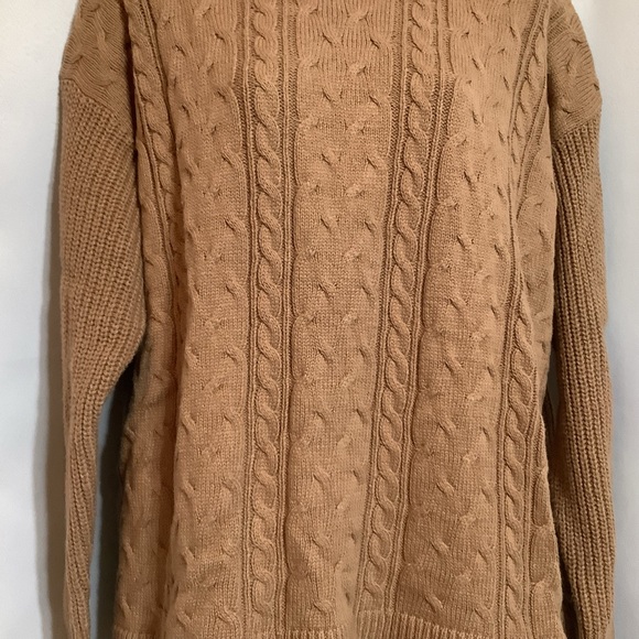 Joe Fresh Tan Knit Sweater Women’s Size 1X - Picture 2 of 11